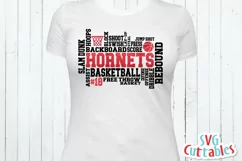 Basketball SVG | Basketball Word Art | Shirt Design Product Image 2
