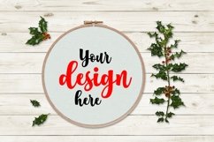 Embroidery hoop mockup Product Image 1