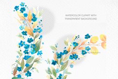 Floral Wreath png, Leaf wreath,floral frame clipart PNG Product Image 3