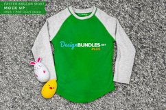 Raglan Shirt Mock up for Easter Product Image 1