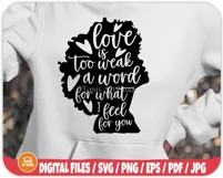 I Love You SVG, Romantic Svg, Couple Svg, Quote About Love Product Image 3