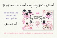 2 Pink Floral Headband Clipart Ballet Coquette Peonies PNG Product Image 2