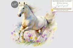 Horse clipart, Horse sublimation, Summer, Sublimation Product Image 1