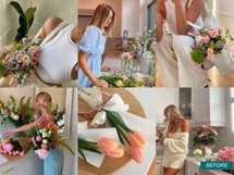 Flowers Lightroom Mobile Preset, Bright Beauty Photo Filter Product Image 2
