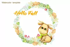 Watercolor clipart, moose animal, PNG Product Image 1