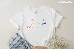 Always Choose Happiness Svg, Gay Pride Shirt Design, LGBTQ Product Image 2