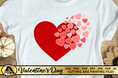 Heart SVG Valentine SVG Valentines Day SVG Love SVG Cut file Product Image 5