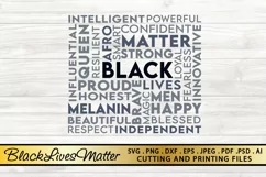 Black Lives Matter SVG PNG EPS DXF for Cutting and Printing Product Image 8