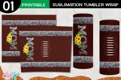 Mom Football 20 Oz. Skinny Tumbler Product Image 3