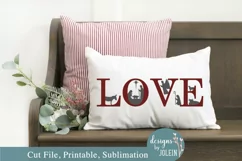 Love Nativity Scene SVG, Sublimation, Printable, Cricut Product Image 2