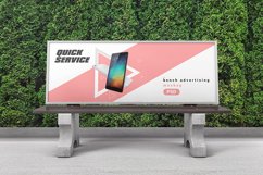 Bench Advertising Mockup Product Image 1