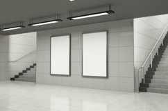 Subway Two Signage Mockup Product Image 2