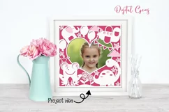 Animal, Kids paper cut design SVG / DXF / EPS / PNG files Product Image 2