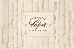 Vintage Paper Creator Product Image 2