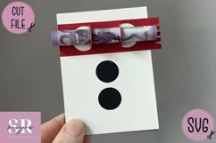 Snowman Money card | Paper cutting | Christmas Money card Product Image 4