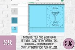 Birthday card insert design| Paper cutting | Cricut Joy svg Product Image 3