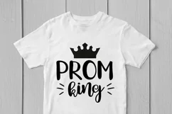 Prom King - Graduation SVG EPS DXF PNG Cutting Files Product Image 2