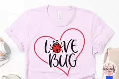Love Bug - Love & Valentine SVG EPS DXF PNG Product Image 3