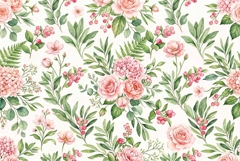Watercolor seamless repeat pattern Mother's Day Product Image 1