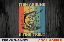 Fish Around Find Trout PNG Product Image 1