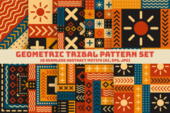 Geometric Tribal Pattern Set Product Image 1