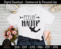 Feelin Nauti - Summer Vacation SVG, Swimming Pool Water SVG Product Image 2