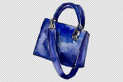 Collection of stylish accessories &quot;Lady&quot; watercolor png Product Image 4