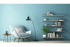 calming light blue wall Product Image 1