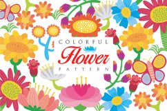 Colorful Flower Pattern Product Image 1