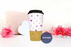 Travel Mug mockup Valentine's Day PSD & JPG full wrap Product Image 3