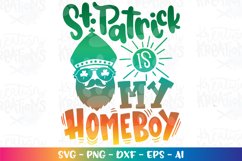 St Patrick's Day svg St patrick is my homeboy Product Image 1