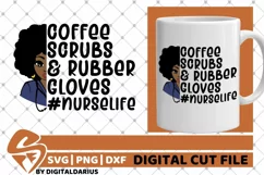 Nurse Life svg, Mom svg, Doctor, Quarantine svg, Afro Hair Product Image 2