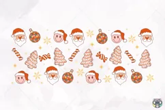 Christmas Can Glass Wrap SVG, Libbey Glass Wrap Svg Product Image 2