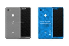 Google Pixel 3 XL Vinyl Skin Design Mockup 2018 Product Image 1