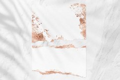 Deckled paper with rose gold edge Product Image 8
