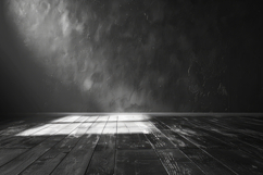 Empty Black Studio Room Background Wallpaper Product Image 1