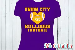 Football SVG | Football Template 0010 | Shirt Design Product Image 3