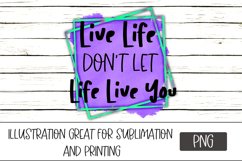 Sublimation Motivational PNG Design Product Image 1