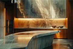 Modern kitchen interior with natural light Product Image 1