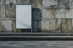 Sign Board Mockup on Building Wall Product Image 2