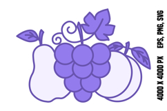 Colored Fruits Icon Product Image 1