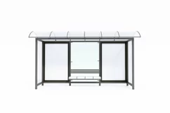 Bus Stop with 2 Sign Mockup Product Image 2