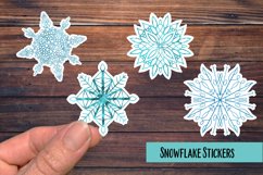 Snowflakes PNG Sticker Pack Product Image 1