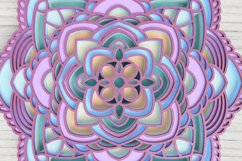 Mandala laser cut file - Layered Mandala Product Image 4
