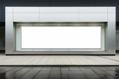 Fascia Sign Board Mockup Product Image 1