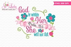 God in within her printable sublimation Design Product Image 1