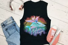 Magical Whale Print |Whale Design | Miracles | Rainbow Color Product Image 2