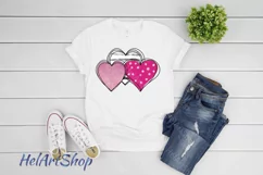 Hearts Sublimation png, Valentines Day png Product Image 2