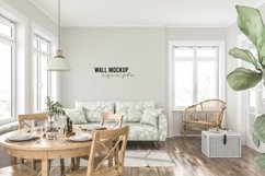 Wall mockup - Wallpaper mockup - Scandinavian room scene Product Image 1