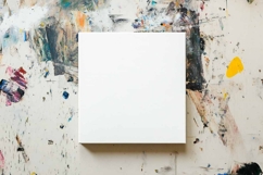 Art White Canvas Mockup Product Image 1